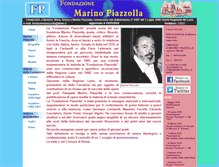 Tablet Screenshot of fondazionemarinopiazzolla.it